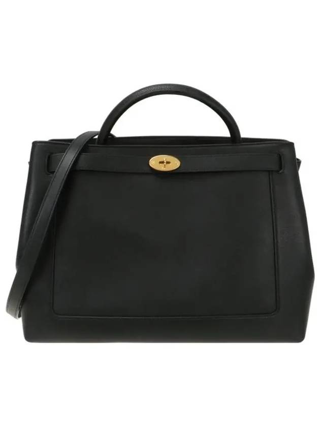 Islington Leather Tote Bag Black - MULBERRY - BALAAN 2