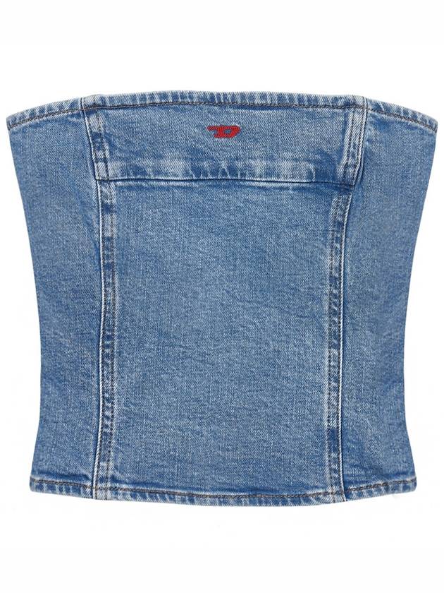 De-Ville Denim Sleeveless Light Blue - DIESEL - BALAAN 11