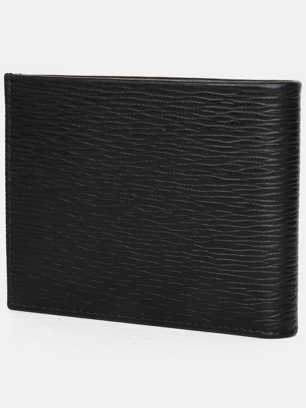 Gancini Half Wallet Black - SALVATORE FERRAGAMO - BALAAN 4