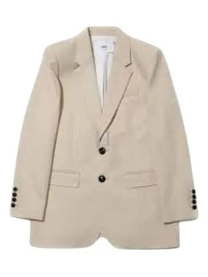 Two Button Blazer Jacket Beige - AMI - BALAAN 2