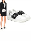 logo hidden strap sneakers white - VALENTINO - BALAAN.