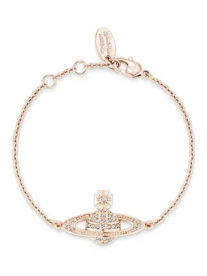 Mini Bas Relief Chain Bracelet Rose Gold - VIVIENNE WESTWOOD - BALAAN 2