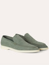 Summer Walk Suede Loafers Frozen Fur - LORO PIANA - BALAAN 2