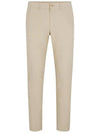 Commuter Stretch Slim Fit Straight Pants Beige - HUGO BOSS - BALAAN 3