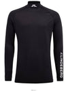 Men's Aello Soft Compression Long Sleeve T-Shirt Black - J.LINDEBERG - BALAAN 5