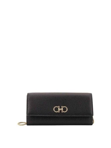 Long Wallet 220636 770374 Black - SALVATORE FERRAGAMO - BALAAN 1