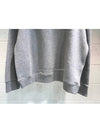 Logo Crew Neck Fleece Cotton Sweatshirt Grey - GOLDEN GOOSE - BALAAN 5