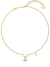 LV Iconic Crystal Necklace Gold - LOUIS VUITTON - BALAAN 3