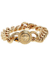 Medusa Chain Bracelet Gold - VERSACE - BALAAN 11