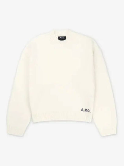 Esther Wool Knit Top Ecru - A.P.C. - BALAAN 2