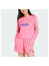 House Of Tiro Stella 3S Long Sleeve T-Shirt Pink - ADIDAS - BALAAN 2