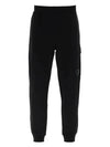 Men's Lens Cargo Pocket Track Pants Black - CP COMPANY - BALAAN 2