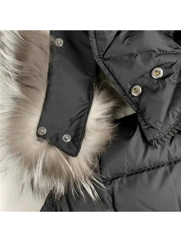 APHROTI Silver Fox Fur Down Padding 1B51002 C0059 - MONCLER - BALAAN 7