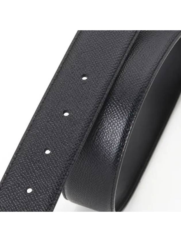 B Buckle Reversible Belt Black - BALLY - BALAAN 7