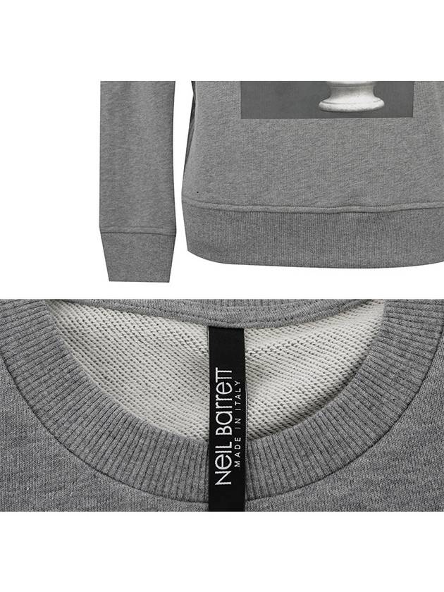 I-Claudius Sweatshirt Grey - NEIL BARRETT - BALAAN 6