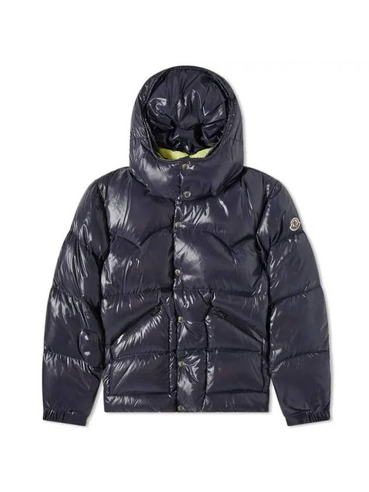 Men's Coatard COUTARD Short Padded Navy - MONCLER - BALAAN 1