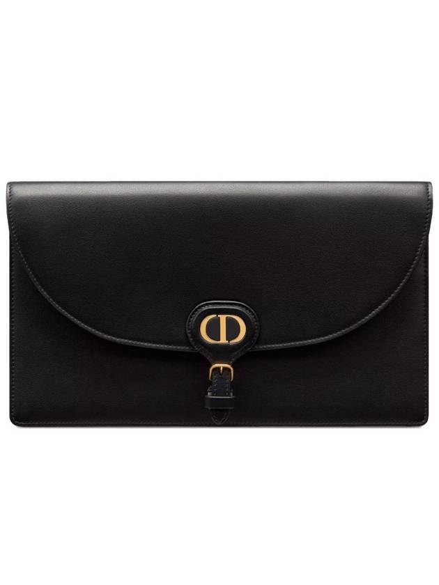 Bobby Smooth Calfskin Pouch Bag Blue - DIOR - BALAAN 1