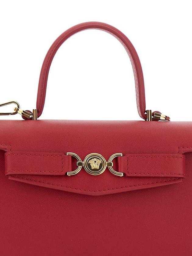 'Medusa '95' Small Red Handbag With Belt Detail In Leather Woman - VERSACE - BALAAN 3