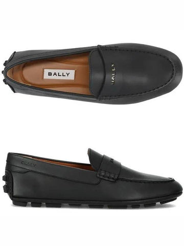 Logo KELYS U901 6306488 Men s Leather Loafer Driving Shoes 1025362 - BALLY - BALAAN 1