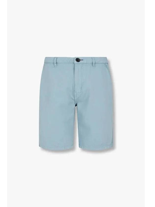 PS linen blend denim shorts blue - PAUL SMITH - BALAAN 1