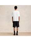 Small Heart Logo Boxy Fit Short Sleeve T-Shirt White - AMI - BALAAN 10