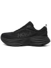 One One Bondi 8 Wide Low Top Sneakers Black - HOKA ONE ONE - BALAAN 8