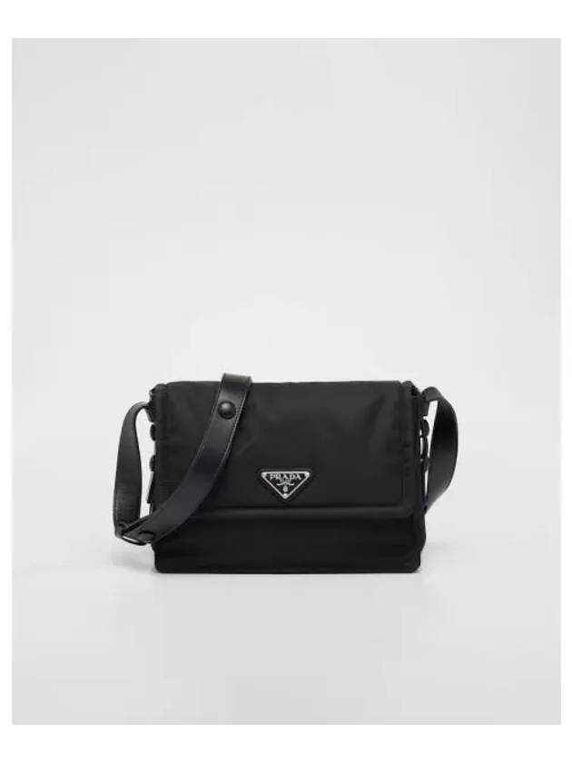 Small Padded Re-Nylon Shoulder Bag Black - PRADA - BALAAN 2