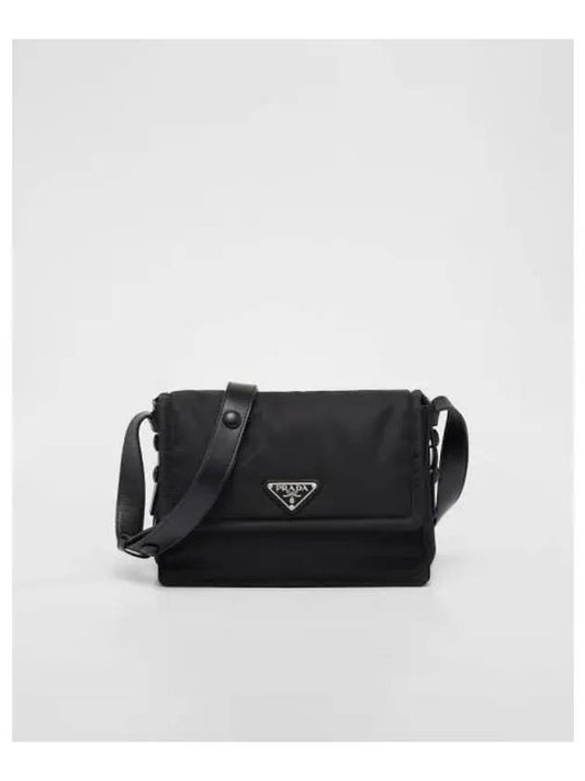 Small Padded Re-Nylon Shoulder Bag Black - PRADA - BALAAN 2