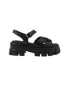 1XZ770 3LKK F0002 Rubber Fisherman Sandals - PRADA - BALAAN 1