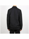 Garment Dyed Crinkle Reps Recycled Nylon Jacket Black - STONE ISLAND - BALAAN 6