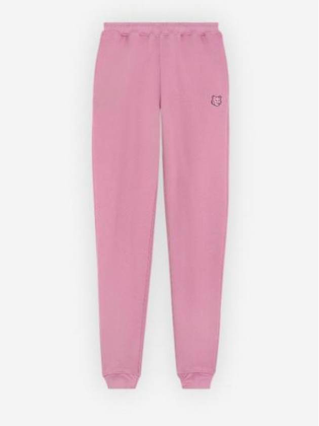 Bold Foxhead Patch Regular Jogger Track Pants Pink - MAISON KITSUNE - BALAAN 2