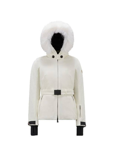 Bauges short down jacket white - MONCLER - BALAAN 1