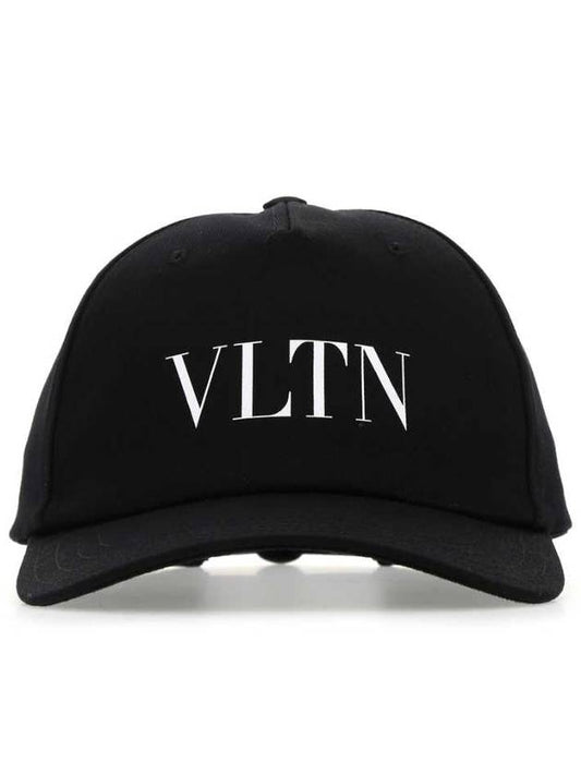 VLTN Logo Ball Cap Black - VALENTINO - BALAAN 1