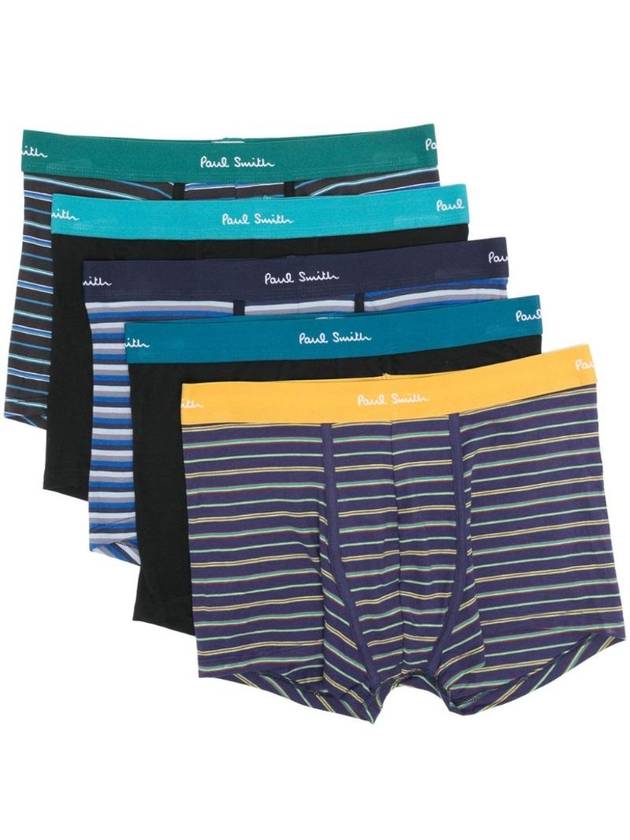 Striped Boxer Briefs 5 Pack Set - PAUL SMITH - BALAAN 1