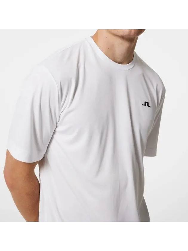 Ade Regular Fit Short Sleeve T-Shirt White - J.LINDEBERG - BALAAN 5