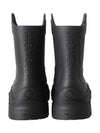 Women 4G00010 M3549 999 Misty Rain Boots Black - MONCLER - BALAAN 4