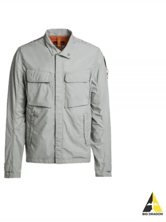 Men's Norbert Button Up Jacket Grey - PARAJUMPERS - BALAAN 2