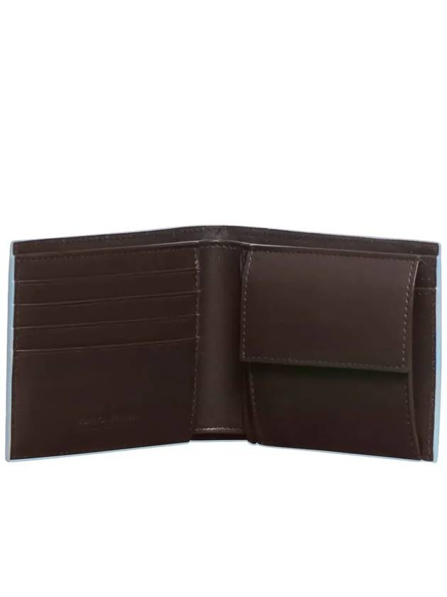 Intrecciato Half Half Wallet Brown - BOTTEGA VENETA - BALAAN 5