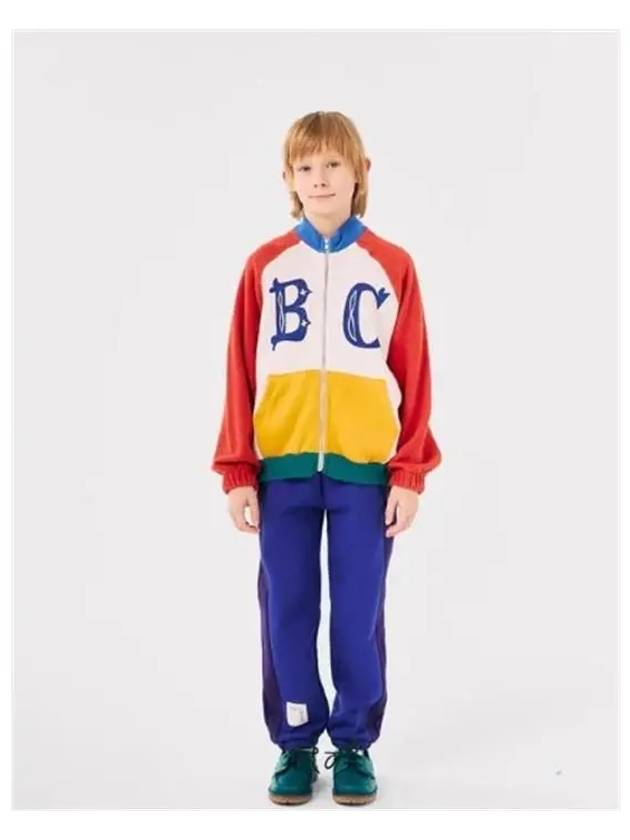 Jacket B224AC057 991 BC Logo Color Block Kids - BOBO CHOSES - BALAAN 4