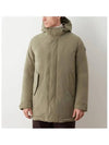 Le Logo Patch Hooded Down Parka Beige - COLMAR - BALAAN 5