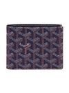 Victoire Half Wallet Navy - GOYARD - BALAAN 1