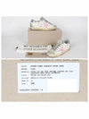 Women's Superstar Silver Heel Tab Pink Star Low Top Sneakers White - GOLDEN GOOSE - BALAAN 8