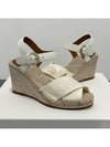 Ankle Strap Wedge Heels White - CHLOE - BALAAN 4