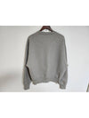 M Gray Big Heart Embroidered Sweatshirt A20HJ037 - AMI - BALAAN 5