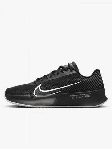 Court Air Zoom Vapor11 Low Top Sneakers Black - NIKE - BALAAN 1