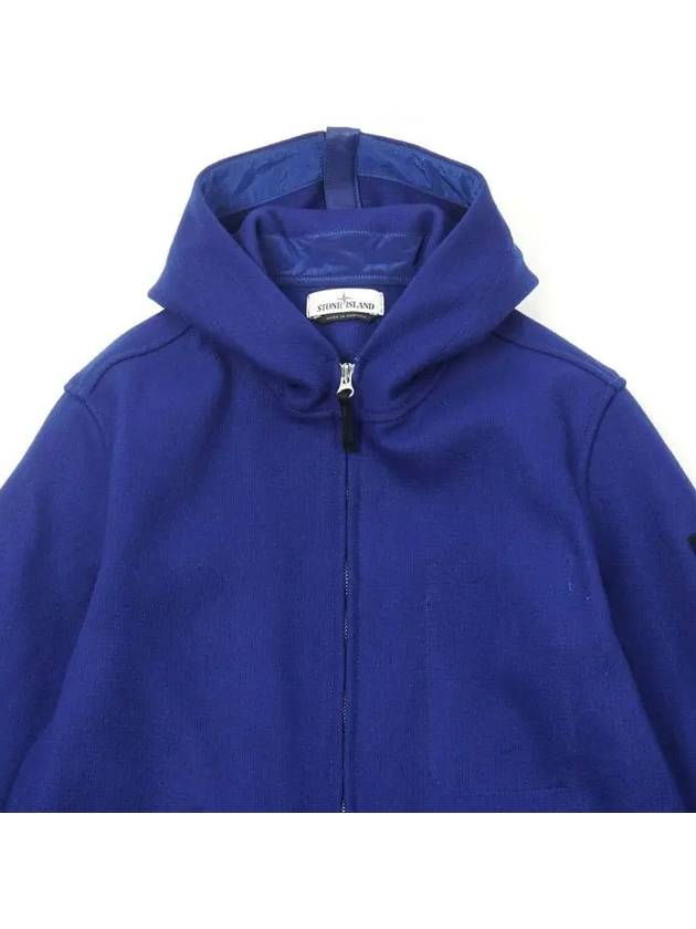 Panno Speciale Hooded Jacket Periwinkle - STONE ISLAND - BALAAN 4