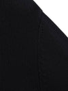 Lux Cotton Classic Button-Up Knit Top Black - NOIRER FOR WOMEN - BALAAN 8