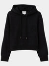 Women s Luminous Jellyfish Back Logo Hooded Sweatshirt Black M241TS35736B - WOOYOUNGMI - BALAAN 2