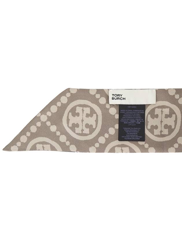 Twisty Flower Muffler Black - TORY BURCH - BALAAN 6