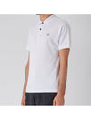 Compass Patch Short Sleeve Polo Shirt White - STONE ISLAND - BALAAN 6